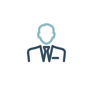 Icon of person in suit
